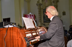 CONCERTO D^ORGANO NEL QUINTO ANNIVERSARIO DELLA MORTE DI DON DONATO MELLONE. CHIESA MADRE DI NOHA 21.02.2020